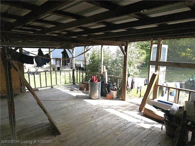 1221 S 3rd St, Stilwell, OK 74960 - view of deck
