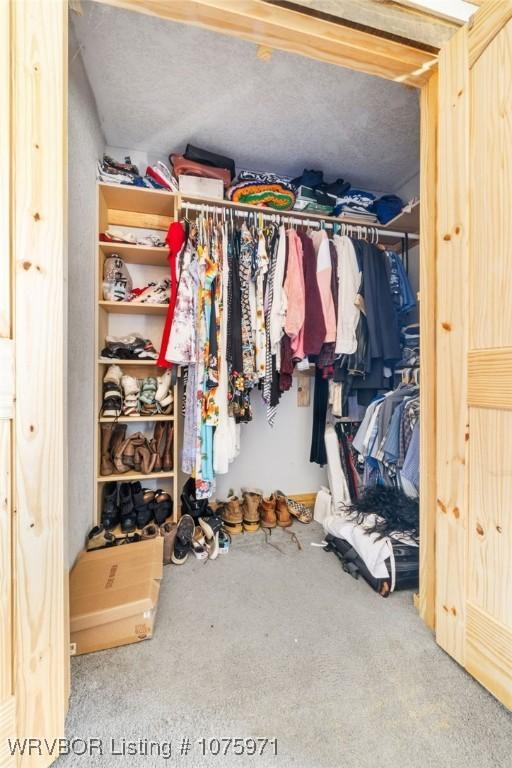 view of closet