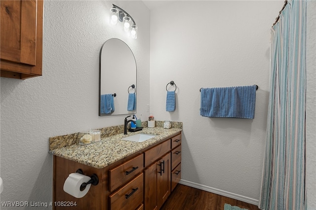 112 Countryside Way, Pocola, OK 74902 - full bath with vanity and wood finished floors