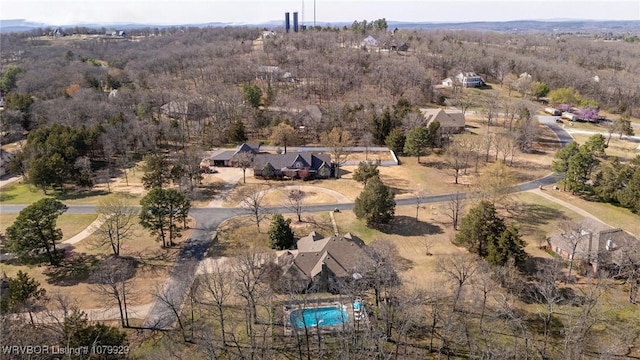 drone / aerial view