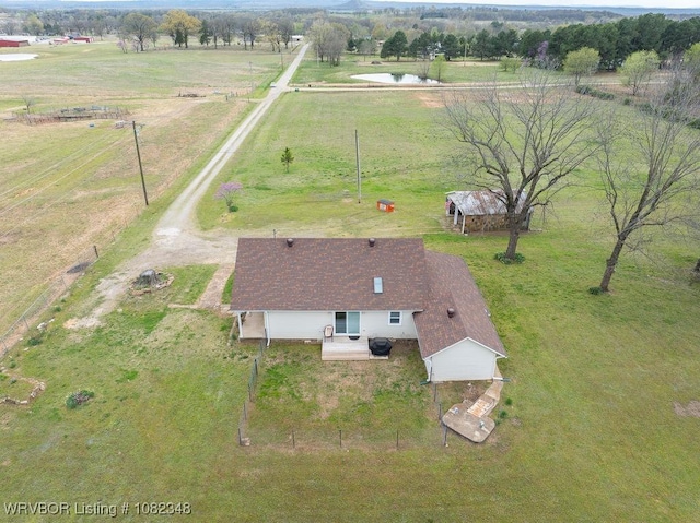 627 Parks Dr, Charleston, AR 72933 - overview of rural landscape