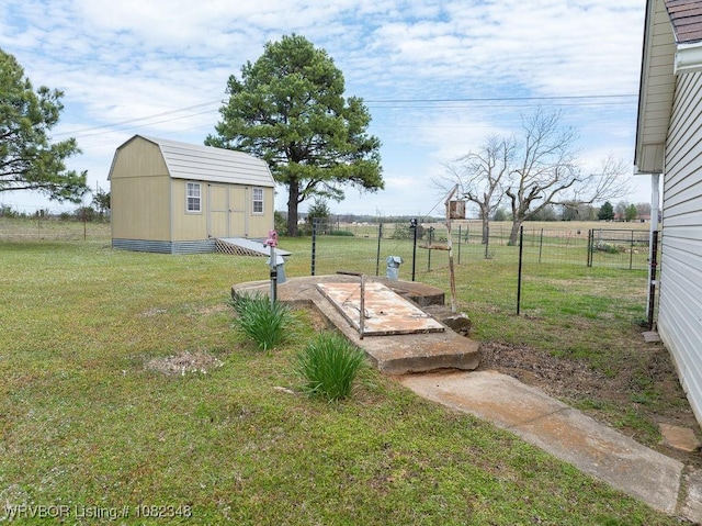 627 Parks Dr, Charleston, AR 72933 - view of yard featuring a storage shed