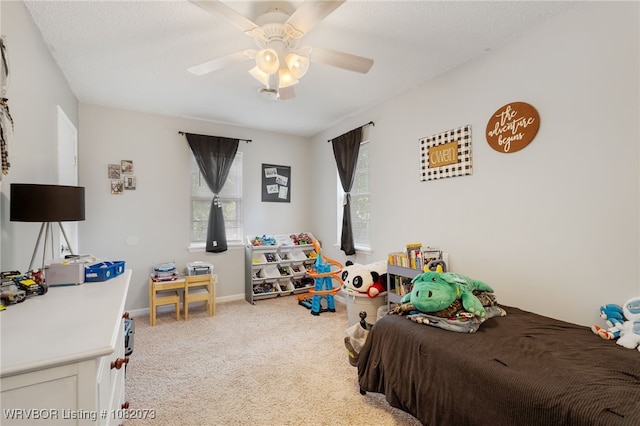 1008 Pattie Ln, Barling, AR 72923 - bedroom featuring carpet floors and ceiling fan
