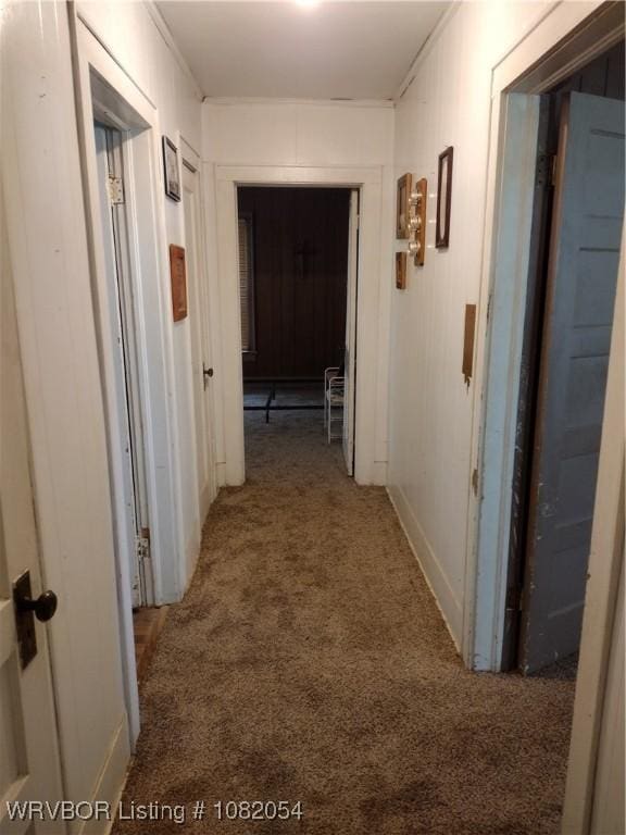 122 N Logan St, Charleston, AR 72933 - hall with carpet flooring