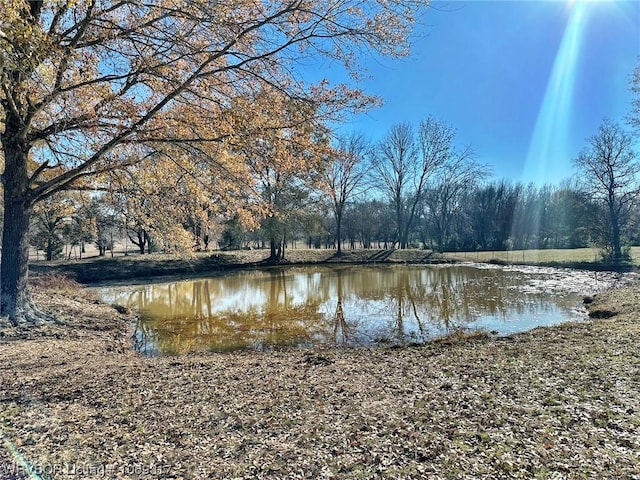 view of water feature