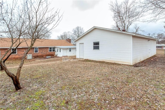 view of rear view of property