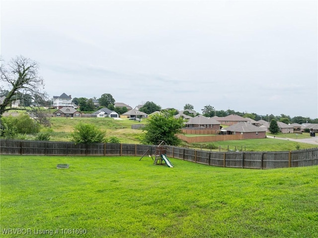 2207 Lisa Ln, Van Buren, AR 72956 - fenced backyard with a residential view