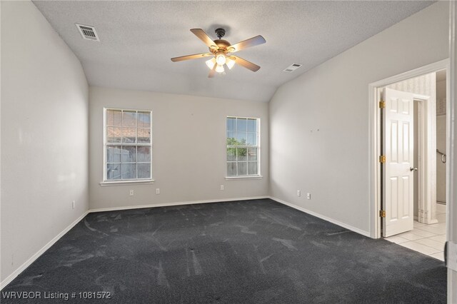 7004 Millennium Dr, Fort Smith, AR 72916 - empty room with ceiling fan, carpet floors, and a textured ceiling