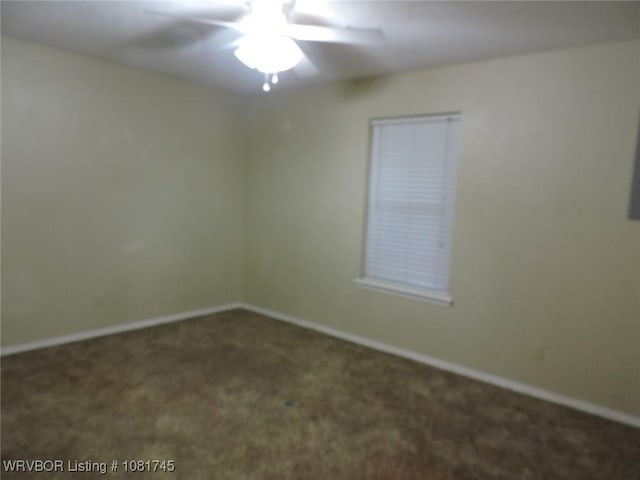 2211 Breckenridge Ter, Greenwood, AR 72936 - spare room featuring carpet and ceiling fan
