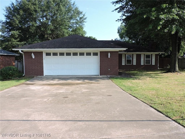 2211 Breckenridge Ter, Greenwood, AR 72936 - ranch-style home featuring concrete driveway, brick siding, and a garage