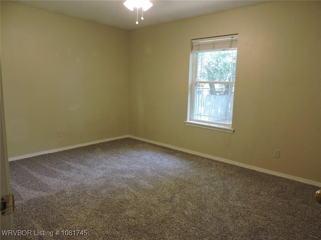 2211 Breckenridge Ter, Greenwood, AR 72936 - carpeted spare room featuring ceiling fan and baseboards