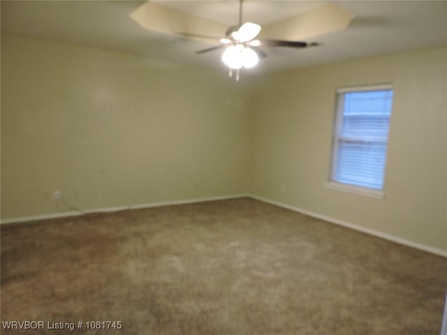 2211 Breckenridge Ter, Greenwood, AR 72936 - unfurnished room with carpet and a ceiling fan