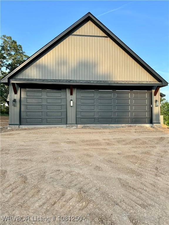 4457 Radio Tower Rd, Van Buren, AR 72956 - view of detached garage