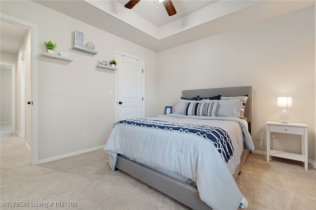 106 Stone Dr, Roland, OK 74954 - bedroom featuring carpet floors and a ceiling fan
