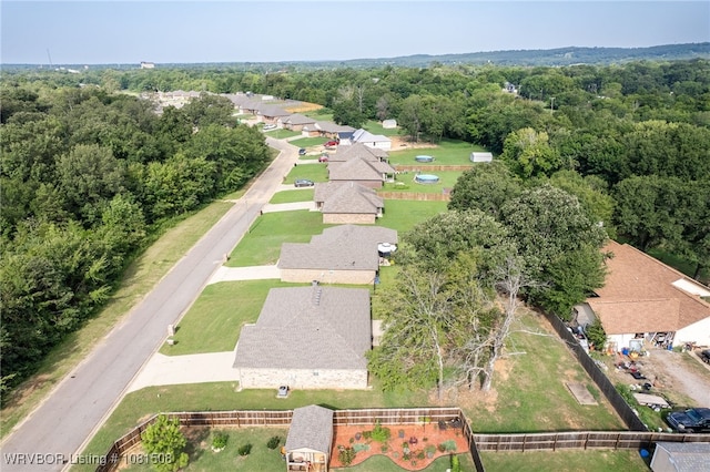 106 Stone Dr, Roland, OK 74954 - aerial perspective of suburban area