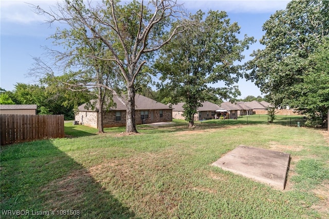 106 Stone Dr, Roland, OK 74954 - view of yard