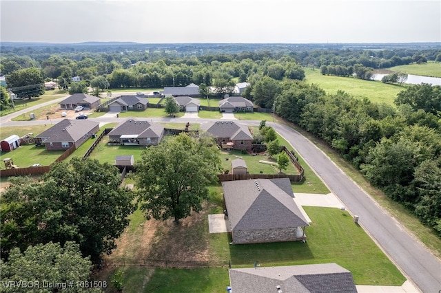 106 Stone Dr, Roland, OK 74954 - aerial view of residential area