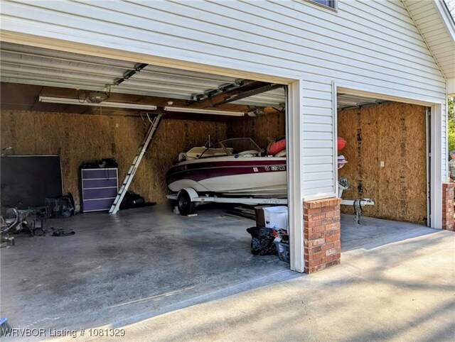 1385 Old Airport Rd, Paris, AR 72855 - view of garage