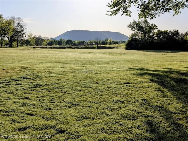 1385 Old Airport Rd, Paris, AR 72855 - view of grassy yard featuring a mountain view