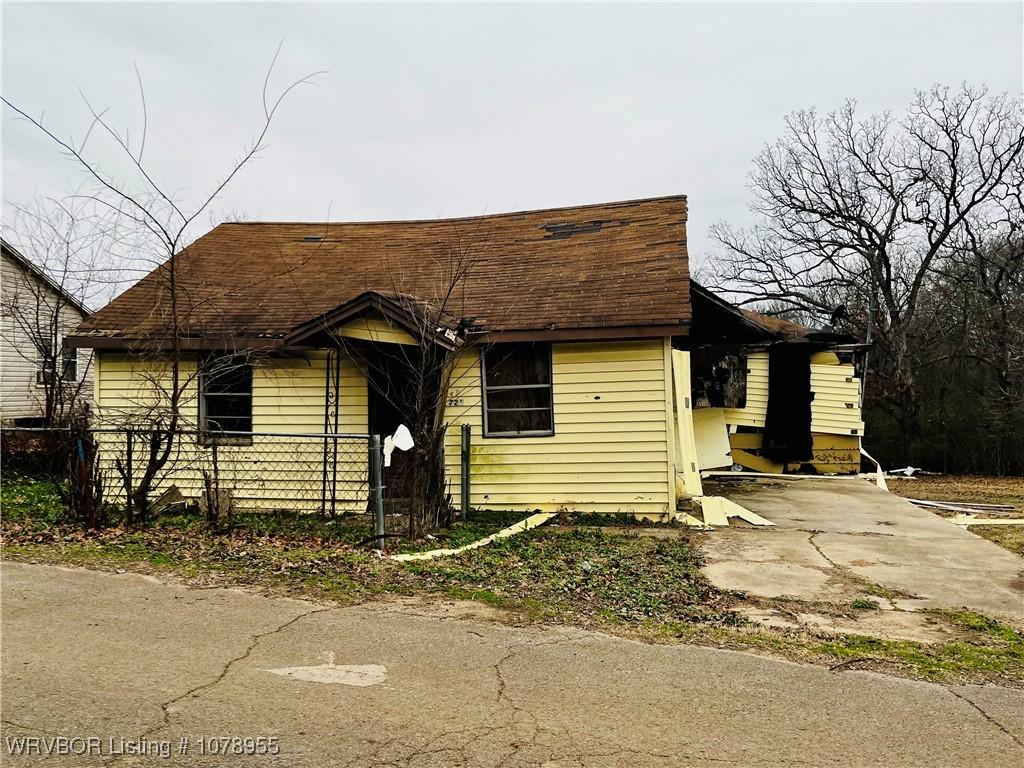 view of bungalow