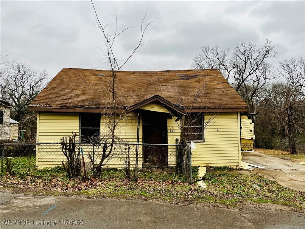 view of bungalow-style house