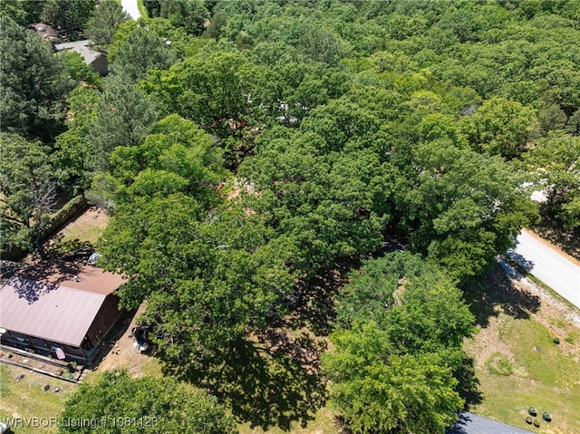 175 Sulphur City Rd, Fayetteville, AR 72701 - bird's eye view of a heavily wooded area