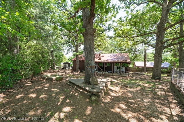175 Sulphur City Rd, Fayetteville, AR 72701 - view of yard