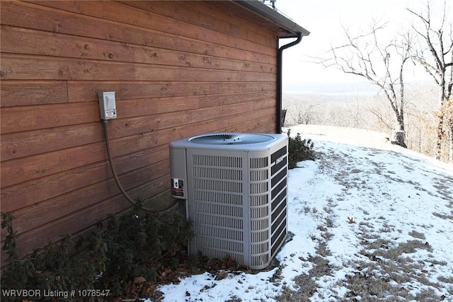 exterior details with cooling unit