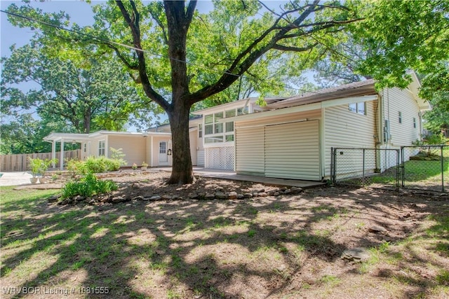 70 Haven Dr, Fort Smith, AR 72901 - back of house featuring a gate