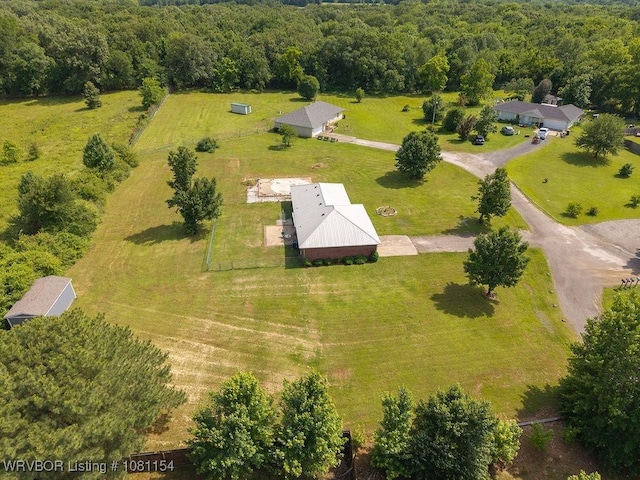 112179 S 4776th Rd, Muldrow, OK 74948 - view of rural area with a forest