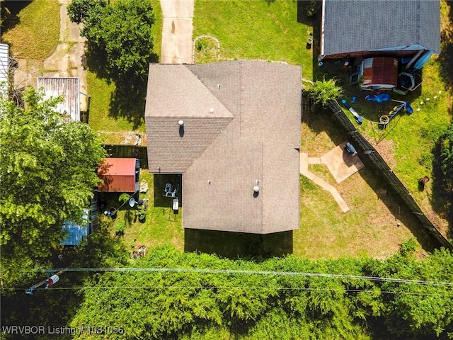 1515 M Cir, Barling, AR 72923 - view from above of property