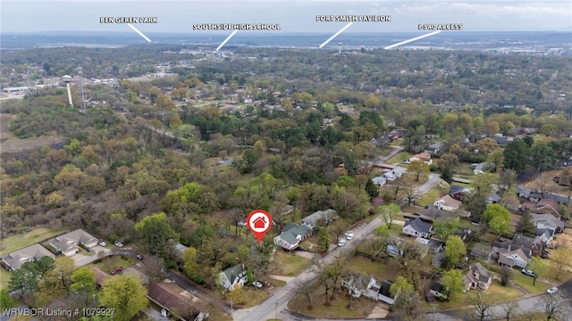 bird's eye view