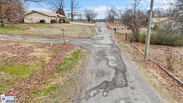 view of road