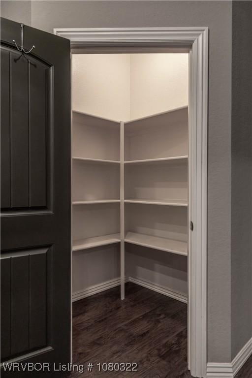 view of pantry