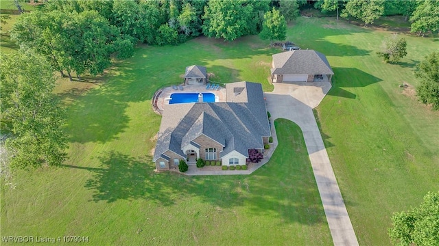 2601 Bugscuffle Rd, Lavaca, AR 72941 - view from above of property