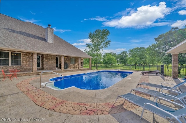 2601 Bugscuffle Rd, Lavaca, AR 72941 - view of pool featuring a patio area