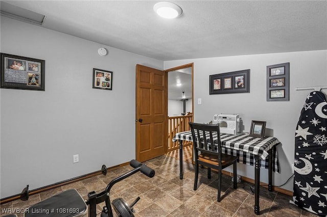 11667 Falling Rock Rd, Havana, AR 72842 - dining space featuring baseboards