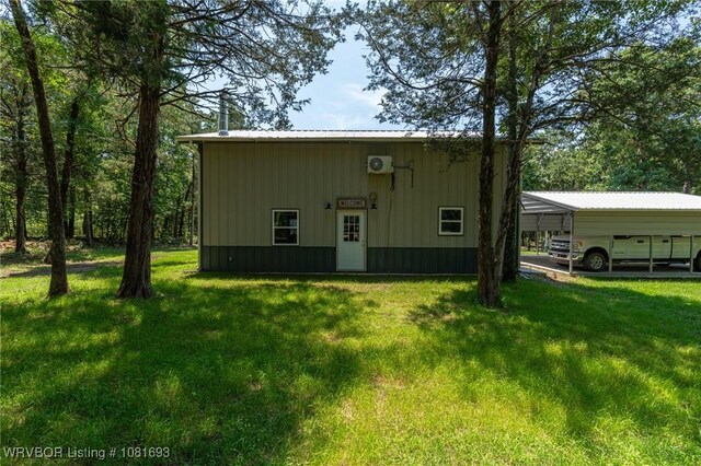 11667 Falling Rock Rd, Havana, AR 72842 - view of outdoor structure featuring a detached carport