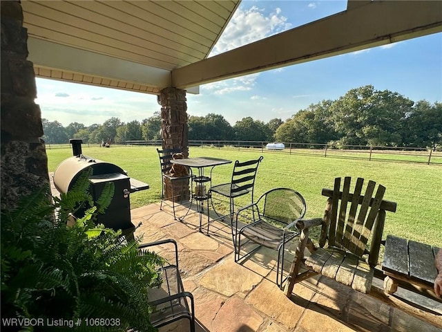 7434 N 217th Hwy, Charleston, AR 72933 - view of patio