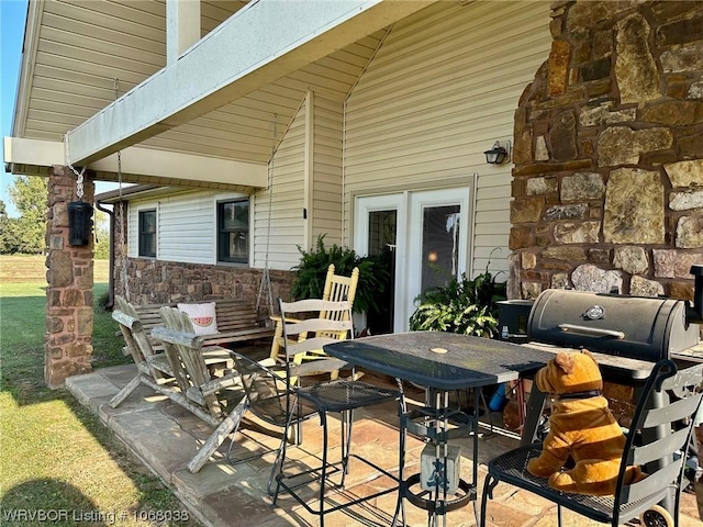 7434 N 217th Hwy, Charleston, AR 72933 - view of patio with outdoor dining area