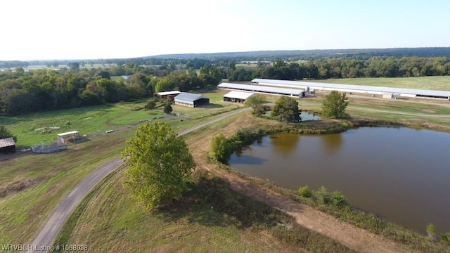 7434 N 217th Hwy, Charleston, AR 72933 - drone / aerial view of a large body of water