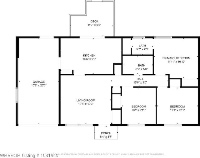 101 S 42nd St, Van Buren, AR 72956 - view of floor plan / room layout