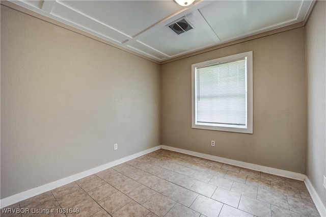 101 S 42nd St, Van Buren, AR 72956 - empty room featuring baseboards and tile patterned floors