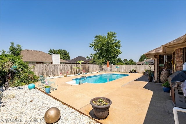 6501 Galven Way, Fort Smith, AR 72916 - view of pool featuring a patio and a fenced backyard