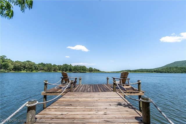 8721 Northshore Dr, Hackett, AR 72937 - dock with a water view