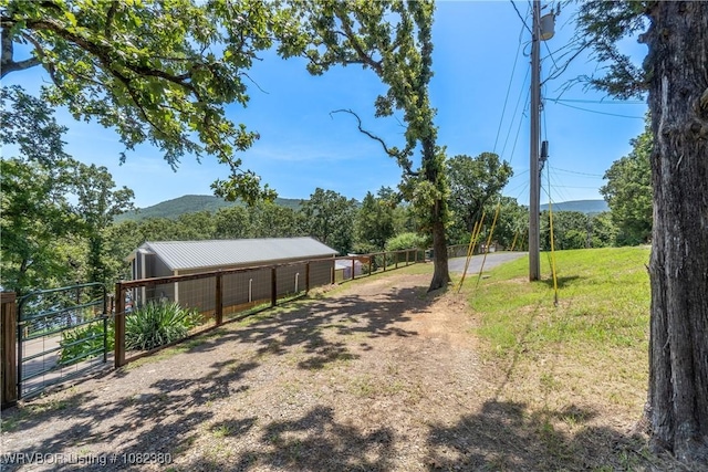 8721 Northshore Dr, Hackett, AR 72937 - view of road featuring an outbuilding