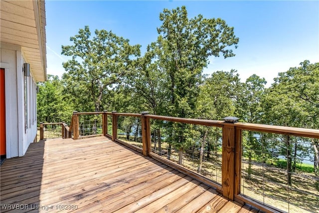 8721 Northshore Dr, Hackett, AR 72937 - view of deck