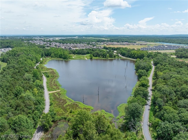 10618 Cedar Way, Fort Smith, AR 72916 - bird's eye view of a nearby body of water
