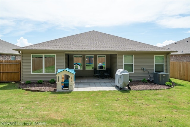 10618 Cedar Way, Fort Smith, AR 72916 - rear view of house with a patio