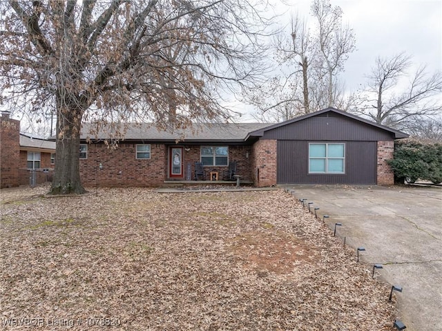 view of ranch-style house